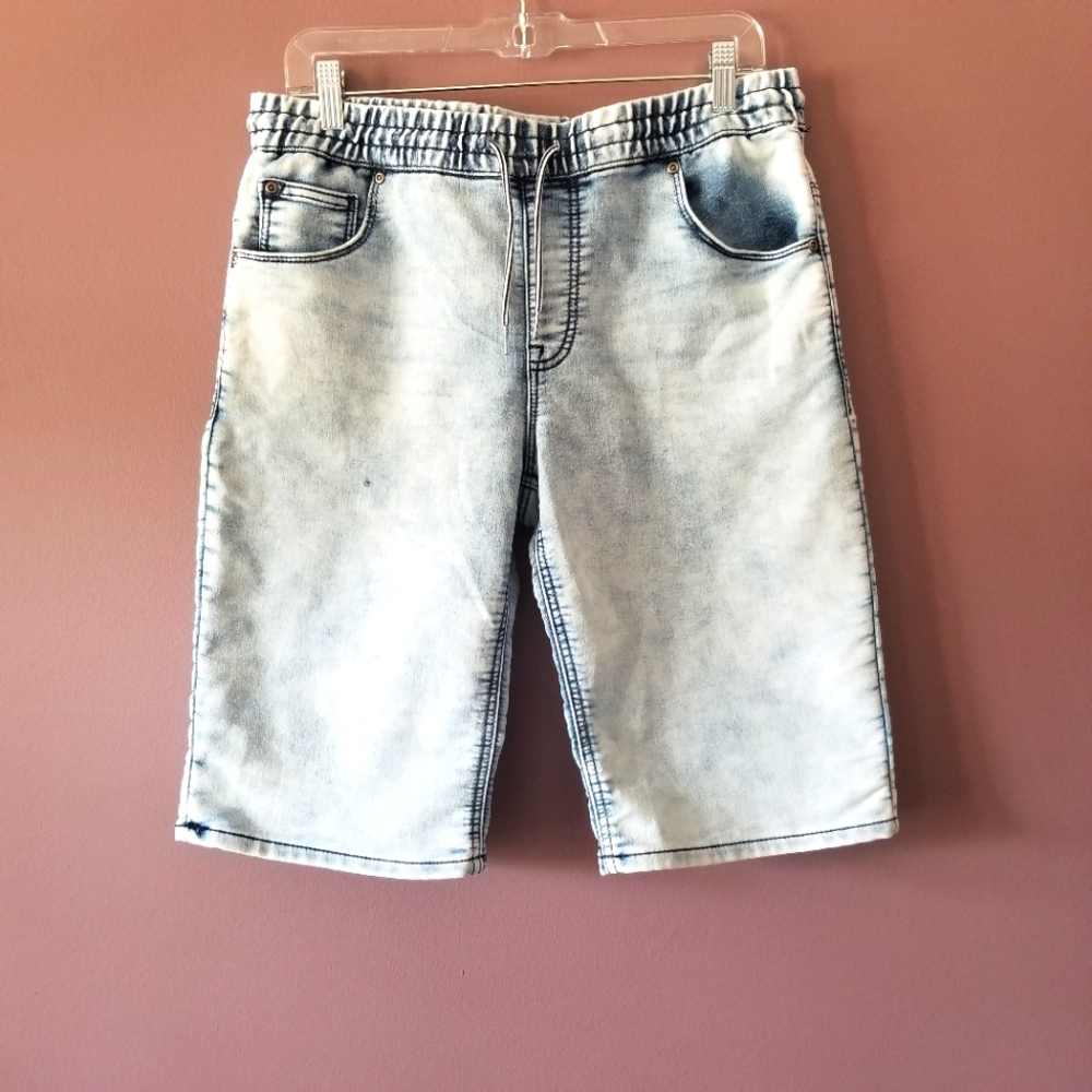 Arizona Jean Co. Boys Light Wash Denim Shorts